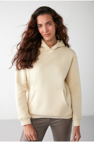 Adel Regular Relaxed Vanilla Sweatshirt