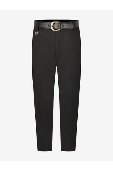 Zeco Boys School Senior Standard Fit Trousers - Short Leg in Black