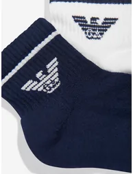 Boys Logo Socks in Navy - 3