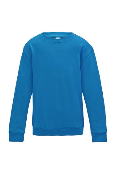 AWDis Just Hoods Childrens/Kids Sweatshirt - Sapphire Blue