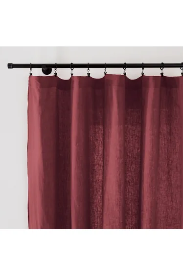 Onega Washed Linen Single Voile Panel