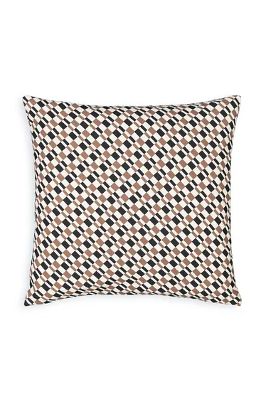 Set of 2 Faber Graphic 100% Recycled Cotton Cushion Covers