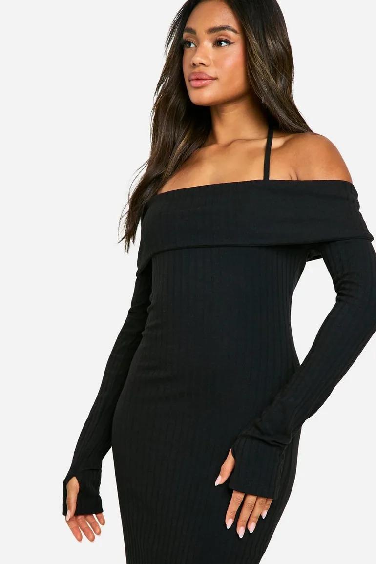 bardot black tie dress Bardot tailored sculpted lace-up mini dress in black