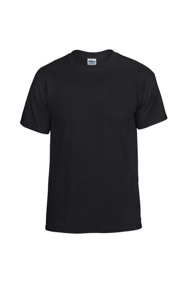 Gildan Mens Plain Lightweight T-Shirt - Black