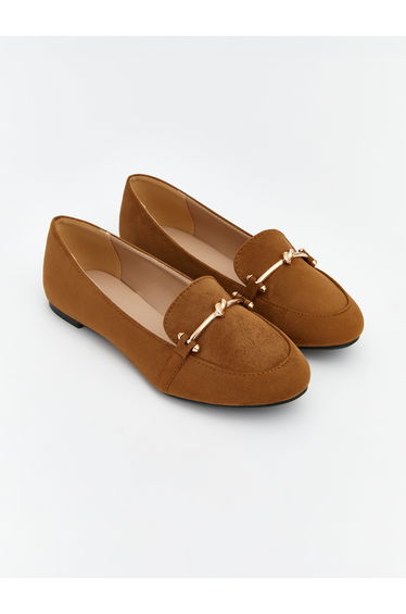 Suede-Look Women's Classic Shoes