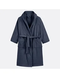 Velour Towelling Bathrobe, 450 g/m² - 5