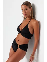 Bikini Set - Black - Plain