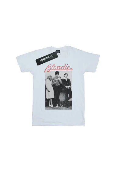 Blondie Boys Distressed Band T-Shirt - White