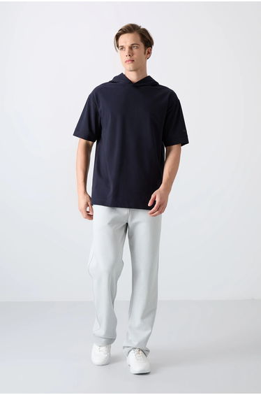 TOMMY Oversized Hooded Short-Sleeve T-Shirt