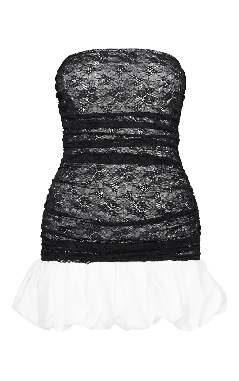 sea new york lace dress Black Medina Lace Midi Dress
