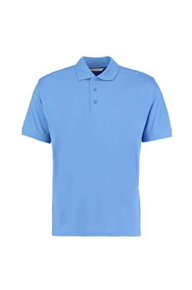 Kustom Kit Mens Klassic Superwash Short Sleeve Polo Shirt - Mid Blue