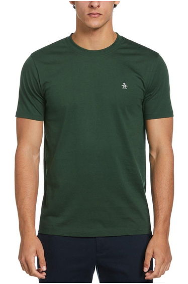 Embroidered Logo T Shirt Green