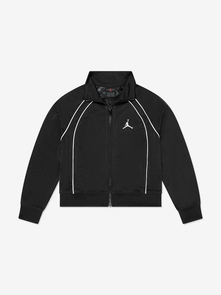 Jordan Girls Love Is In The "Air" Zip Top in Grey