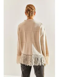 Women's Tassel Knitwear Sweater - 7