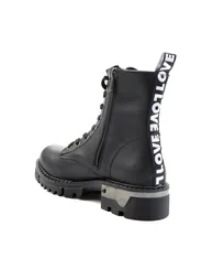 Black Women's Boots & Booties in Black - 3
