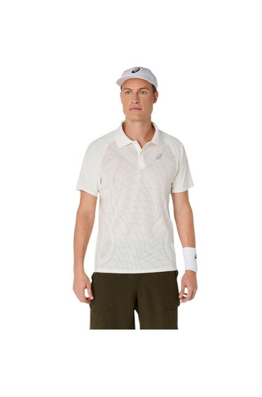 Asics Mens Actibreeze Match Polo Shirt - Cream