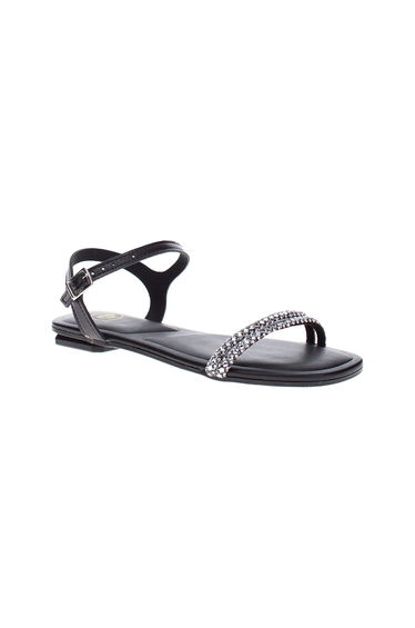Embellished Back Strap Flat Sandals