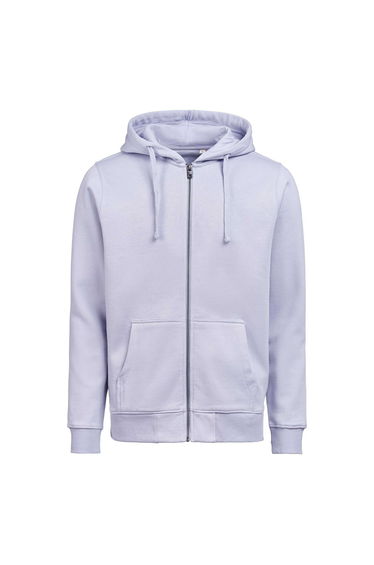 Untagged Movement Regular Full Zip Hoodie - Blue Aster