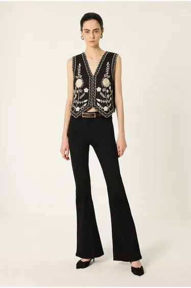 EMBROIDERED VEST