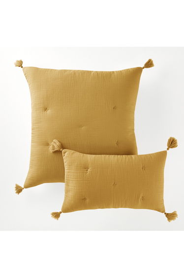 KUMLA Quilted Cushion Cover and Pillowcase