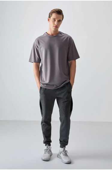 TOMMY Oversized Cotton Blend Crew Neck T-Shirt