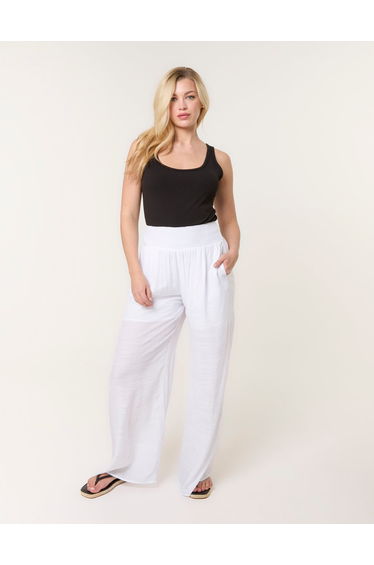 Shirred Trousers