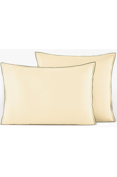 Victor Plain 100% Washed Cotton Satin 300 Thread Count Pillowcase