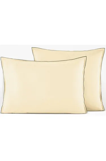 غطاء وسادة قطن سادة