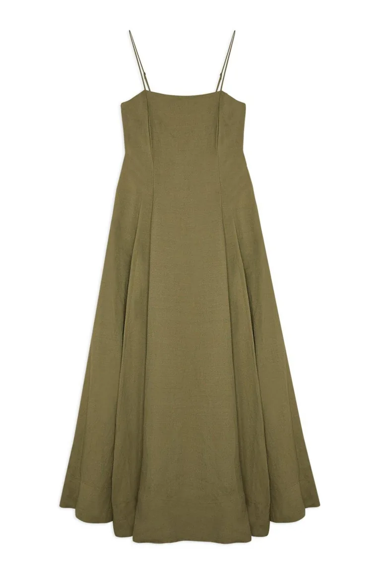 lydia millen linen woven strappy maxi dress Shop Lydia Millen Linen Woven Strappy Maxi Dress Online in Oman