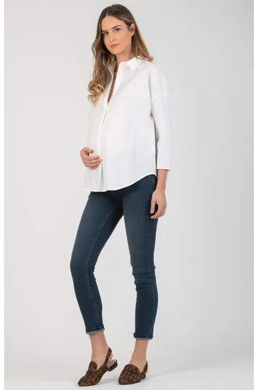 Olivia Oversized Maternity Shirt