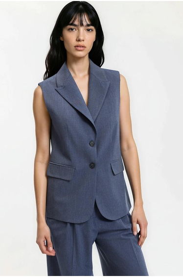 Oversized Long Waistcoat