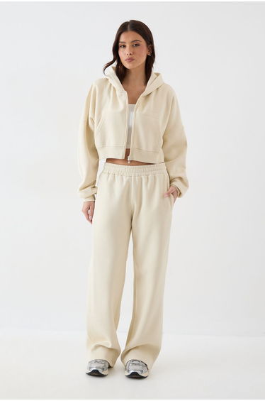 DSGN Studio Straight Leg Jogger - cream
