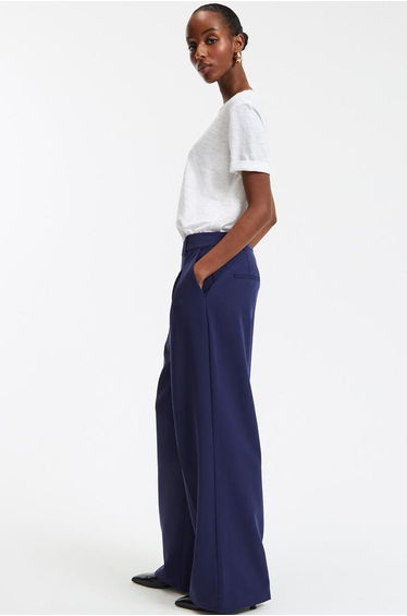 Linen Crew Neck T-Shirt with Short Sleeves