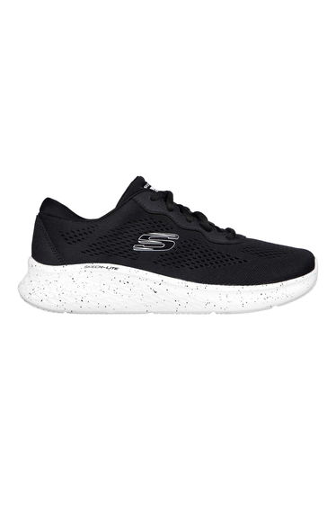 Skechers Womens/Ladies Speckle Trainers - Black/White