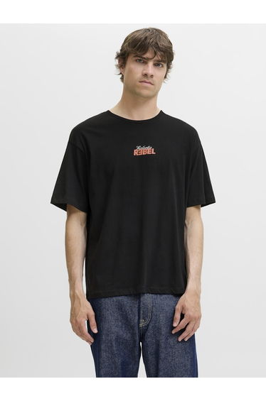 JREBJIM Back Graphic Crew Neck T-Shirt