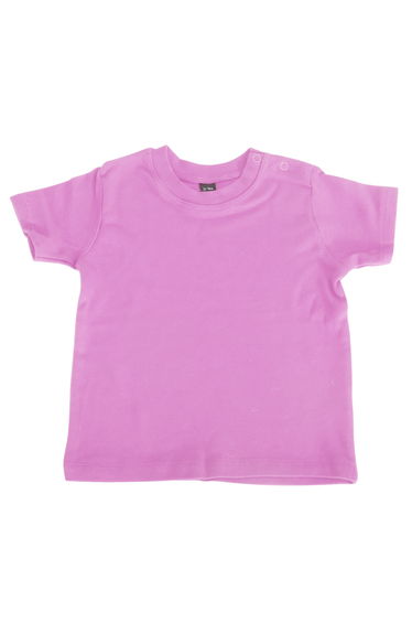 Babybugz Baby Short Sleeve T-Shirt - Bubble Gum Pink