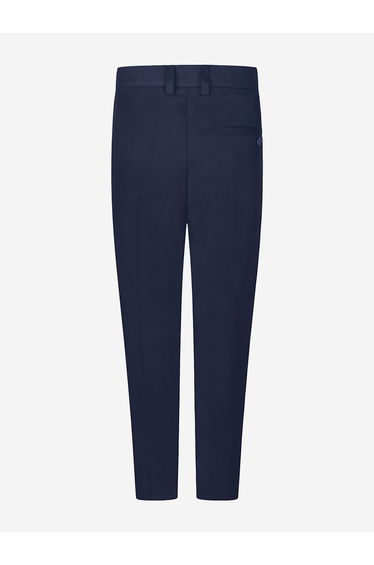 Zeco Boys School Slim Fit Regular Leg Trousers in Navy product thumbnail 2