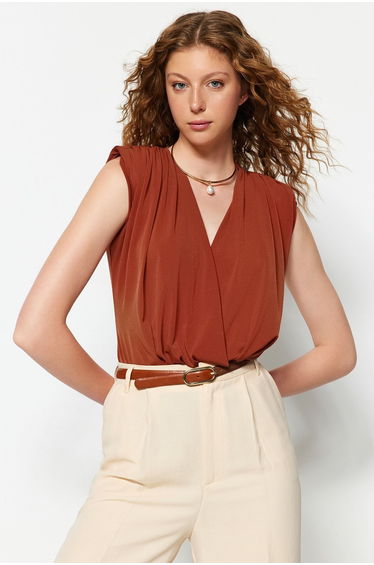 Bodysuit - Orange - Slim fit