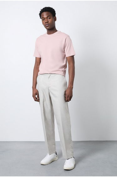 Natural Smart Elasticated Waist Trousers