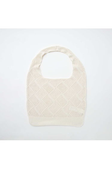 Mesh shoulder bag BEIGE