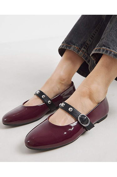 Ballerina Studded Mary Jane Extra Wide