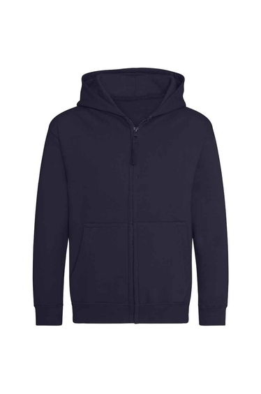 AWDis Cool Childrens/Kids Zoodie Full Zip Hoodie - Oxford Navy