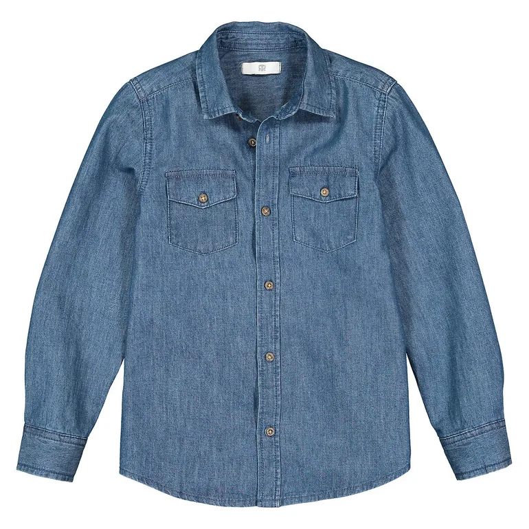 La Redoute Collections Blue Denim Shirt - 2