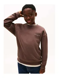 Mini Corp C-Neck Sweatshirt Black Walnut