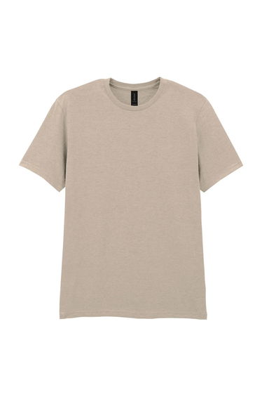 Gildan Mens Softstyle Ringspun Cotton T-Shirt - Sand