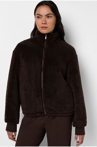 Canyon Fleece Sweatshirt Espresso Brown