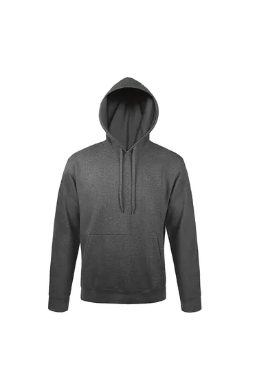 SOLS Snake Unisex Hooded Sweatshirt / Hoodie - Charcoal Marl