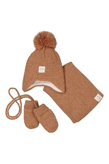 Beanie - Snood - Mittens Set