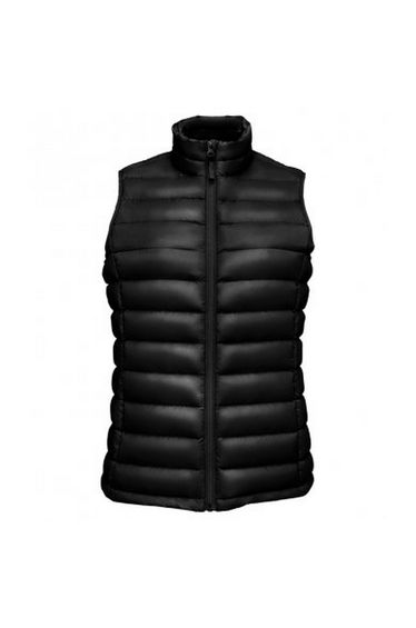 SOLS Womens/Ladies Wilson Lightweight Padded Bodywarmer - Black