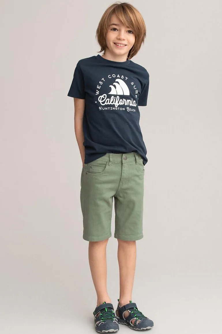 Denim Bermuda Shorts